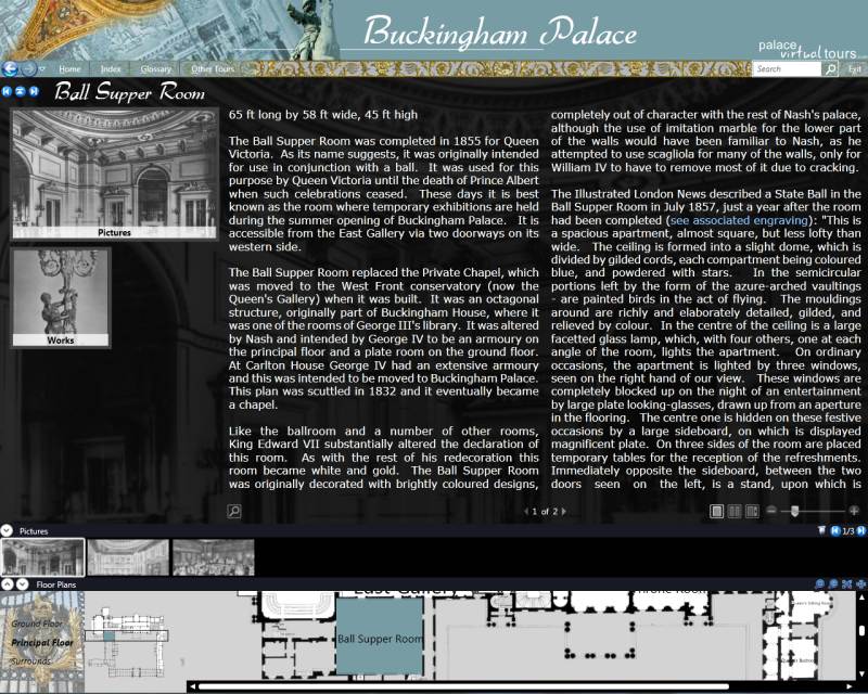 Buckingham Palace Virtual Tour 3.0 screenshot